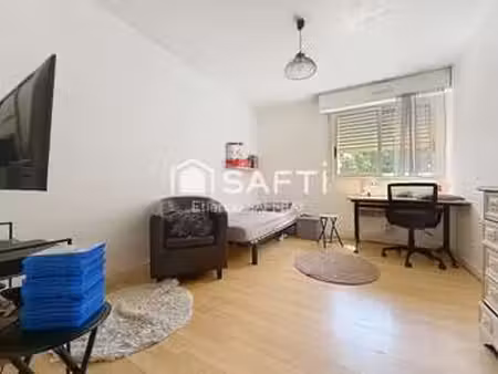 vente appartement t1 à nantes pont du cens - petit port (44000) : à vendre t1 / 18m² nante
