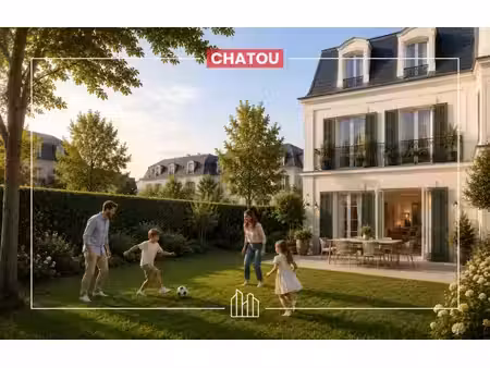 vente maison neuf 5 pièces 159m2 chatou - 1055000 € - surface privée