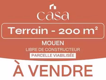 vente terrain à mouen (14790) : à vendre / 200m² mouen