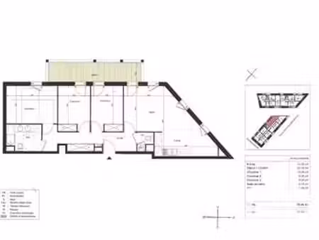 vente appartement 4 pièces à toulouse (31000) : à vendre 4 pièces / 76m² toulouse