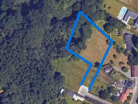 terrain de 26a à vendre à wemmel