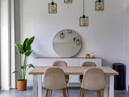 appartement lumineux meublé  à faible consommation d’énergie