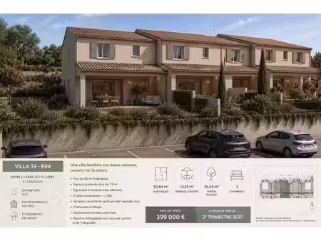 vente maison 4 pièces 90 m² à coudoux (13111)  399 000 €