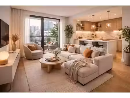 vente appartement 2 pièces 45 m² à villeurbanne (69100)  189 025 €