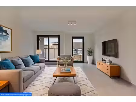 penthouse en duplex 3 chambres à vendre à koekelberg