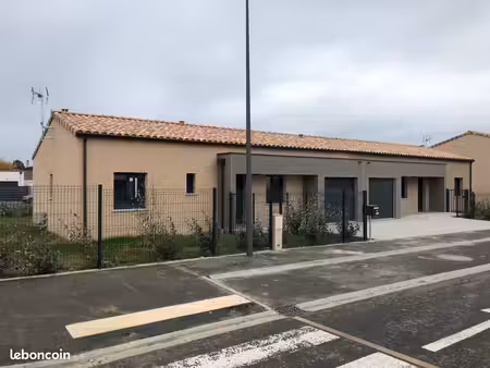 maison neuve 3 chambres avec garage à lavalette