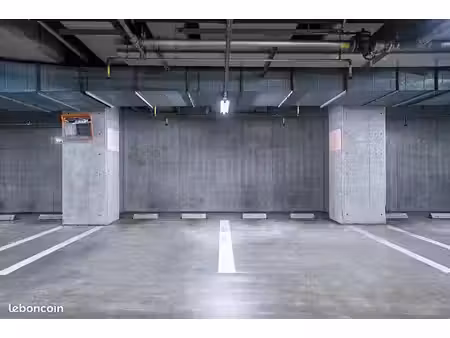 parking en souterrain et sécurisé