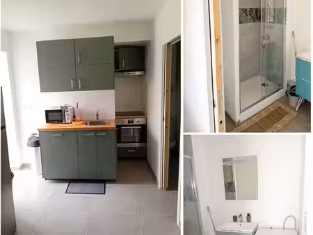 rue des finets – studio de 22 m2  rdc  meublé et équipé