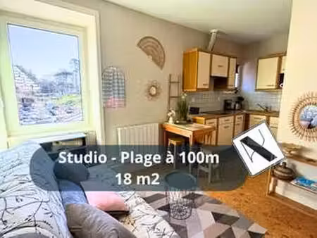 vente appartement t1 à pléneuf-val-andré (22370) : à vendre t1 / 18m² pléneuf-val-andré
