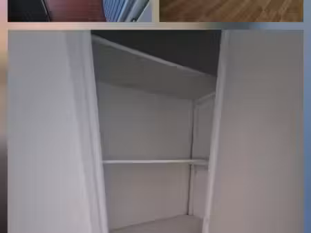 appartement type 2 avec 2 petites terrasses  1er étage dans résidence sans ascenseur