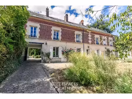 propriété familiale avec jardin anglais et dépendance aménagée près de gouvieux