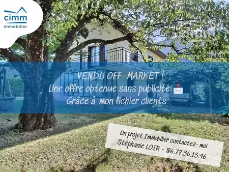 maison individuelle t5 de 108 m² avec sous-sol complet et jardin arboré