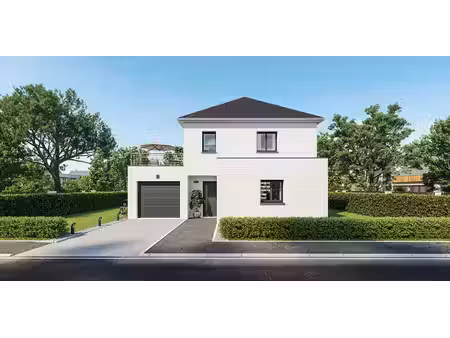 terrain avec maison neuve à vendre
