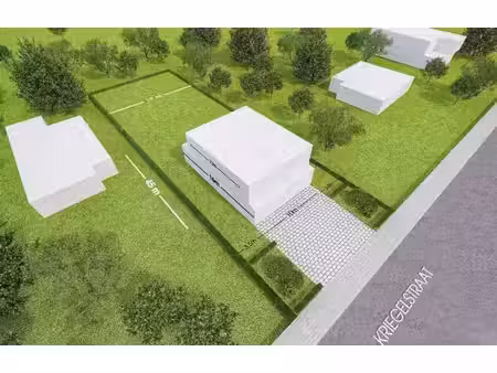 terrain à bâtir pour une construction 4 façade