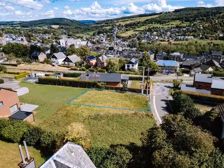 terrain avec une magnifique vue à vendre à stavelot