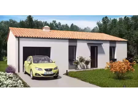 terrain avec maison neuve à vendre