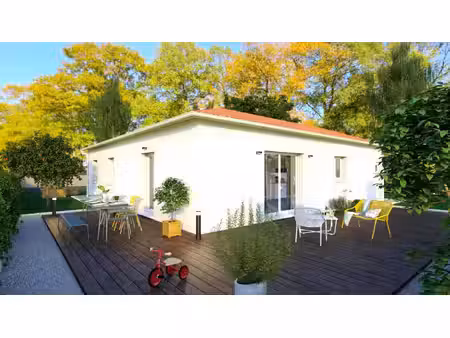 terrain avec maison neuf à vendre