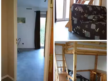 studio meublé 23m² face terminus métro boulingrin