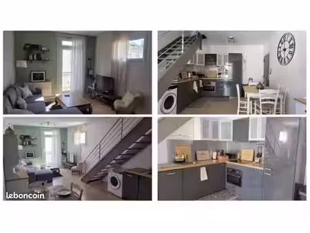 duplex meublé roucas blanc