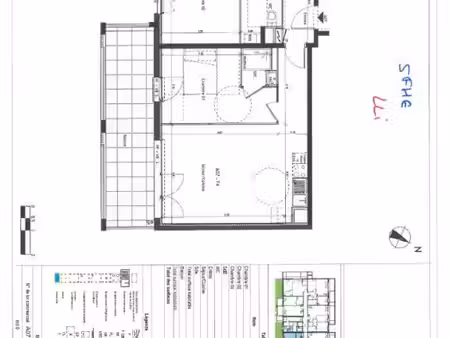 appartement 4 pièces 81 m²