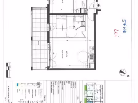 appartement 81 m² saint chamas
