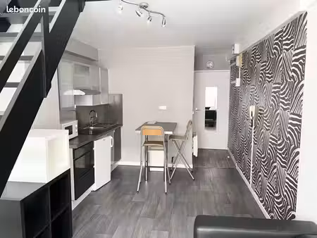 appartement duplex t2  32m2 meublés  vieux lille