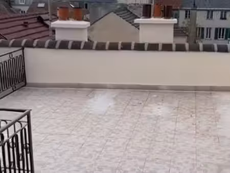 grande terrasse appt rénové