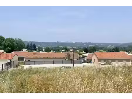 vente terrain 600 m² à saint-barthélemy-de-vals (26240)  75 000 €