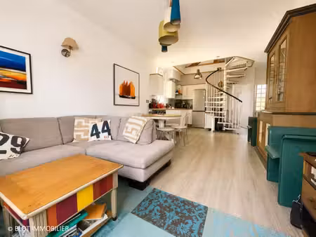 la baule – quartier des grands hôtels – duplex 3 chambres à deux pas de la plage