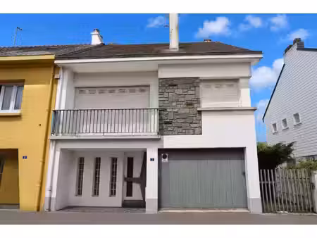 saint nazaire maison nantaise de 107 m² à rénover - 2 chambres - garage - jardin