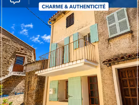 maison de village 100 m² avec terrasse et jardin  fort potentiel à moncale