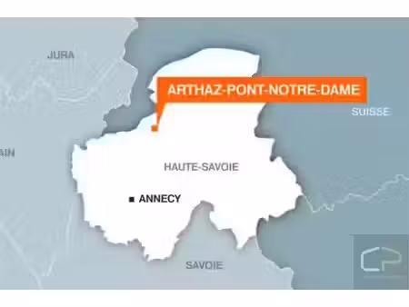 vente terrain 939 m² à arthaz-pont-notre-dame (74380)  370 000 €