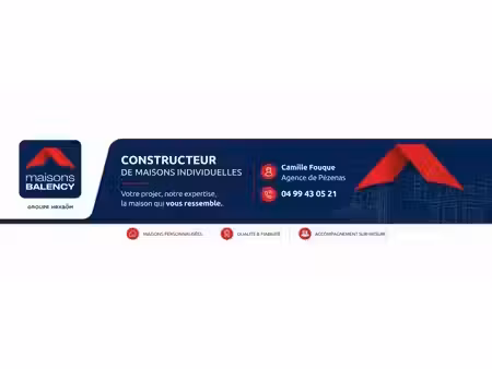 vente terrain 350 m² à autignac (34480)  81 000 €