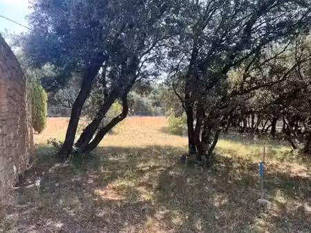 vente terrain 1355 m² à bourg-saint-andéol (07700)  123 000 €