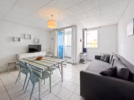 appartement 2 pièce(s) 100 m de la plage