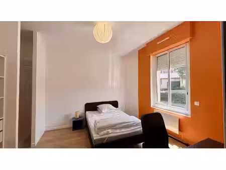 chambre avec salle d'eau coliving