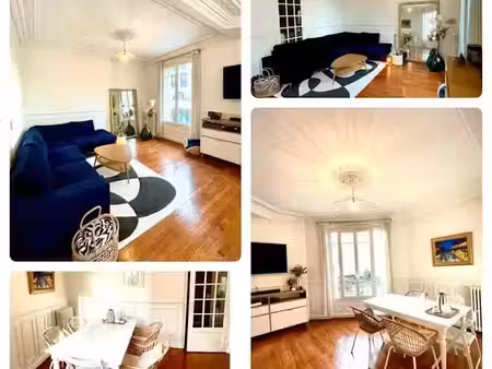 location meublée appartement 2 pièces 55 m² à asnieres-sur-seine (92600)  1 700 €