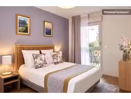 location meublée appartement 2 pièces 40 m² à seyssinet-pariset (38170)  1 710 €