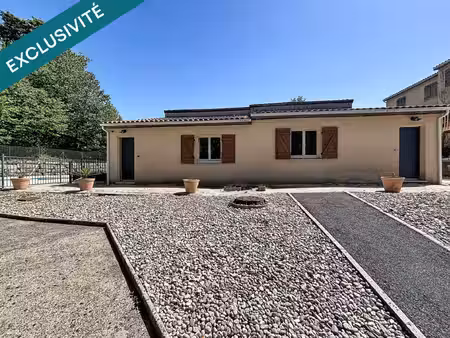 maison rénovée avec studio indépendant – piscine et tennis – environnement privilégié