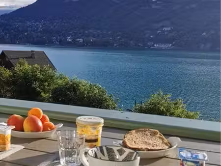 superbe t2 face au lac