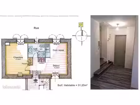 appartement t1bis dijon centre