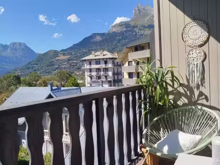 studio meublé rénové avec balcon et parking privatif – saint-gervais-les-bains