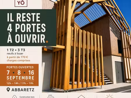 t3 neuf à louer à abbaretz – résidence kōyō