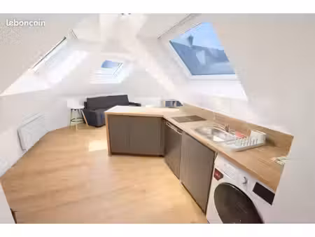 appartement - 2 pièces meublé et équipé – 21m² loi carrez - 40m2 au sol