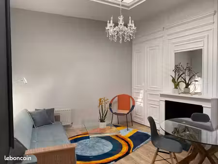t2 meublé - 53m² - quartier vieux lille