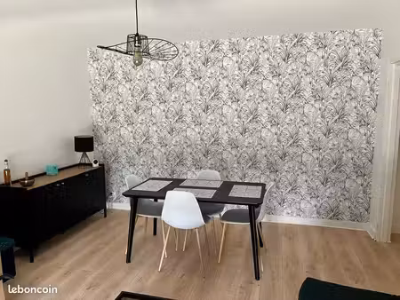 t2 meublé refait à neuf avec balcon