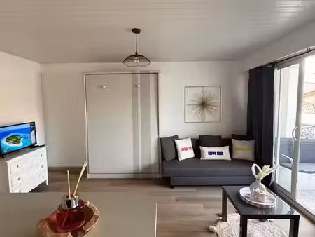 studio meublé 28m² – remblai – bail étudiant 9 mois