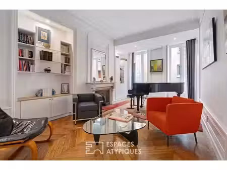 appartement ancien rénové en plein coeur du quartier ainay