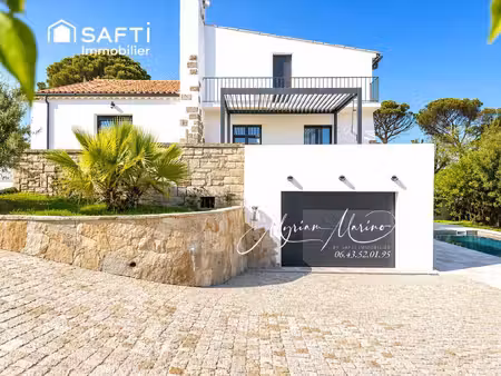 saint-aygulf villa rénovée 4 ch  piscine  double garage  proche plages