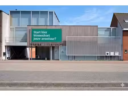bureau avec loft et parking spacieux à vendre à roeselare